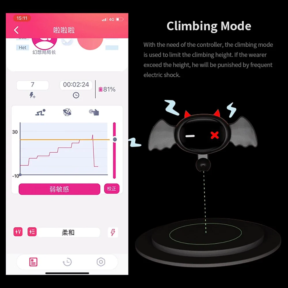 APP Remote Control Devil Collar Adjustable - Image 9