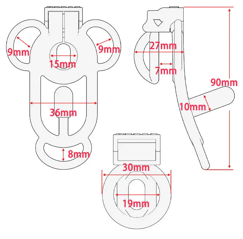 DIY Fem-Front Clip with Sissy Chastity Lock - Image 6