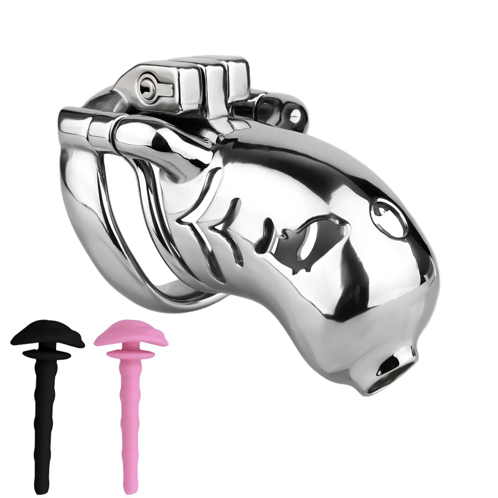 Dolphin Steel Chastity Cage with Anti-ring