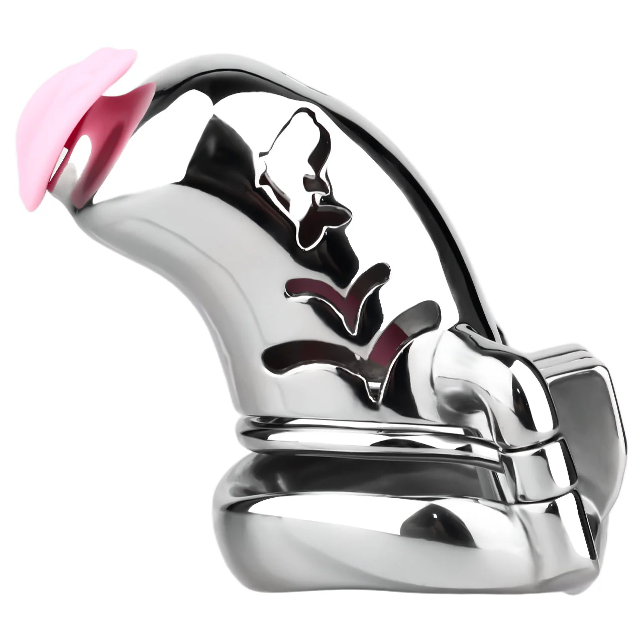 Dolphin Steel Chastity Cage with Anti-ring - Image 8