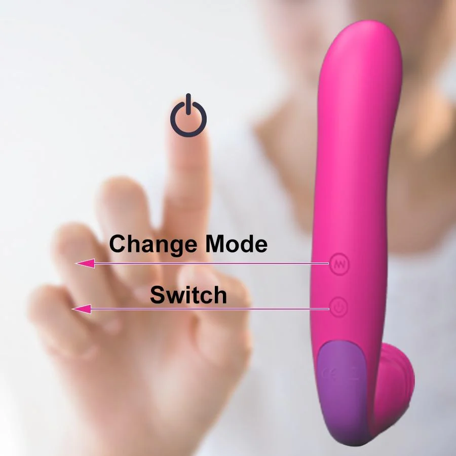 Double Ended Dildo Vibrator Inverted - Image 8