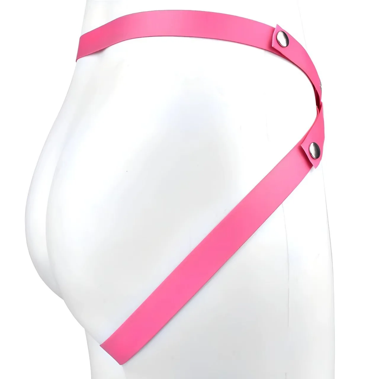 Elastic Chastity Waist Strap - Image 7