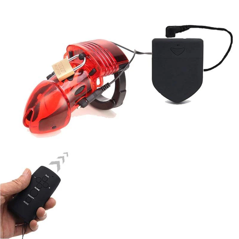 Electric Chastity Cage with Electrostimulation Box - Image 4