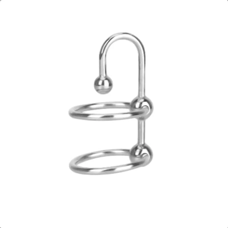 Erection Enhancer Penis Plug With Dual Cock Rings - Image 10