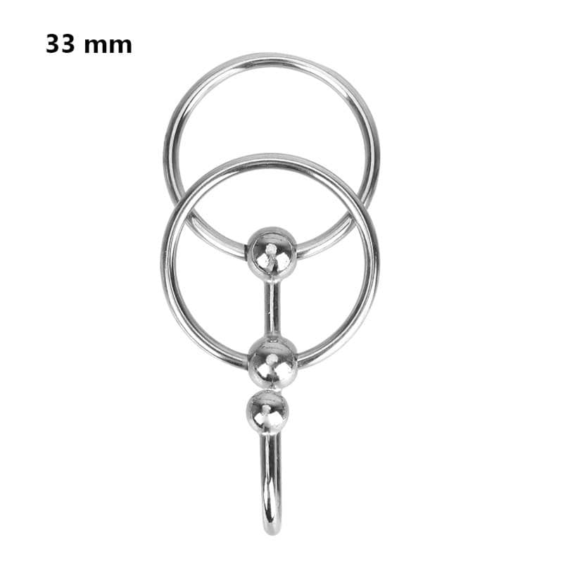 Erection Enhancer Penis Plug With Dual Cock Rings - Image 13