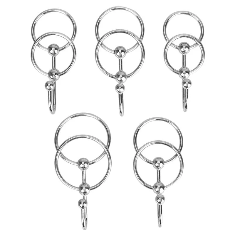 Erection Enhancer Penis Plug With Dual Cock Rings - Image 6