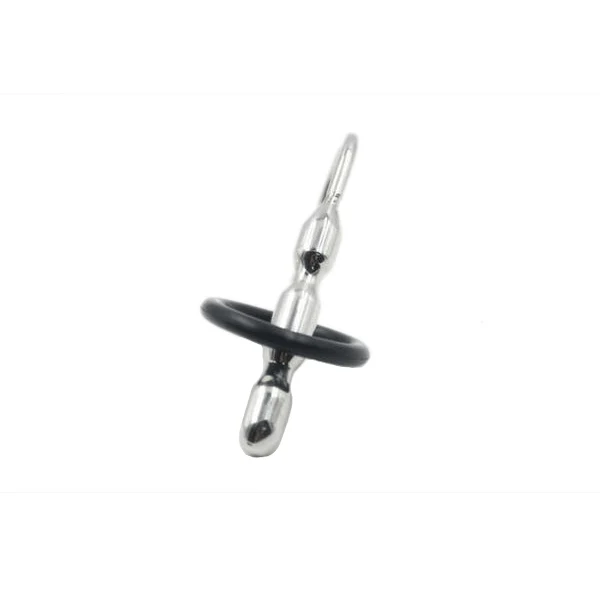 Erotic Solid Steel Penis Plug - Image 2