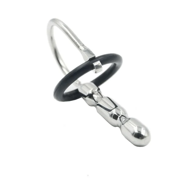 Erotic Solid Steel Penis Plug - Image 4