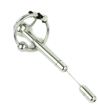 Extendable Penis Plug With 2 Stainless Rings - Image 4