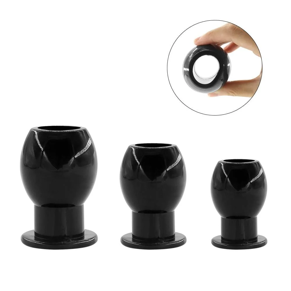 EXVOID Anal Wash Enema Vagina Anus Dilator Butt Expansion Adult Product Butt Plug Hollow Anal Plug Sex Toys for Women Men S/M/L - Image 7