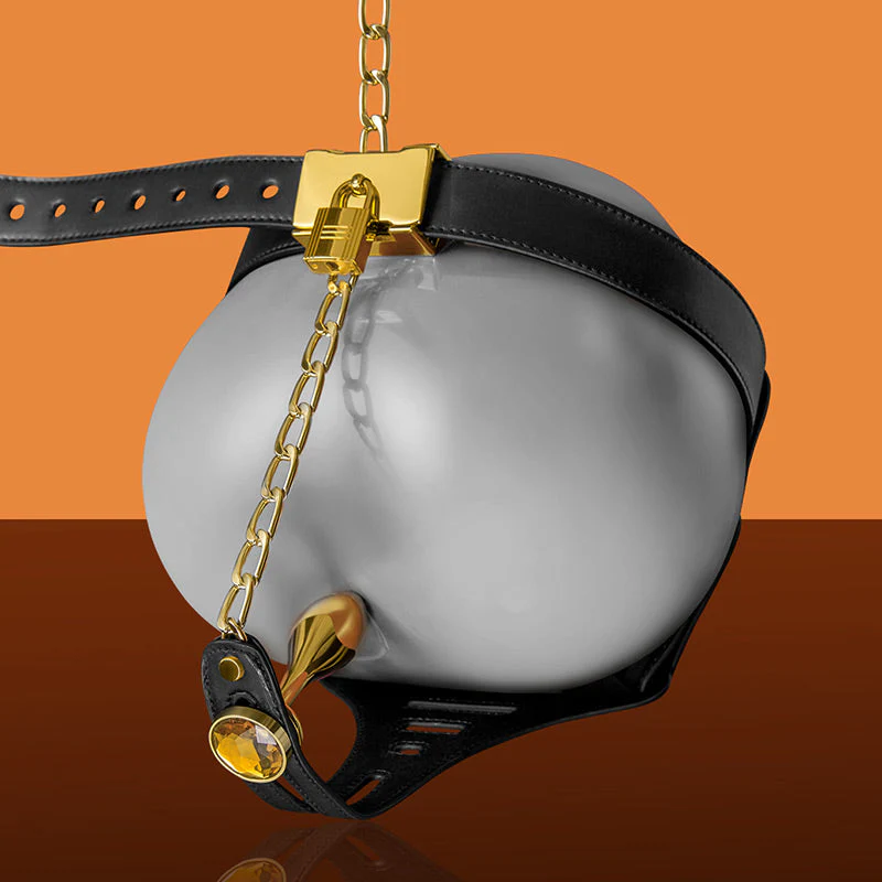 Female Chatity Leather Belt - Image 7