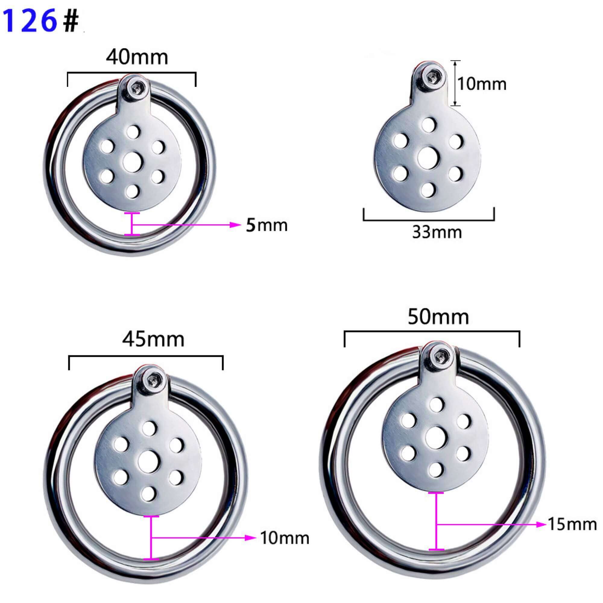 Flat Chastity Device CC104 - Image 7