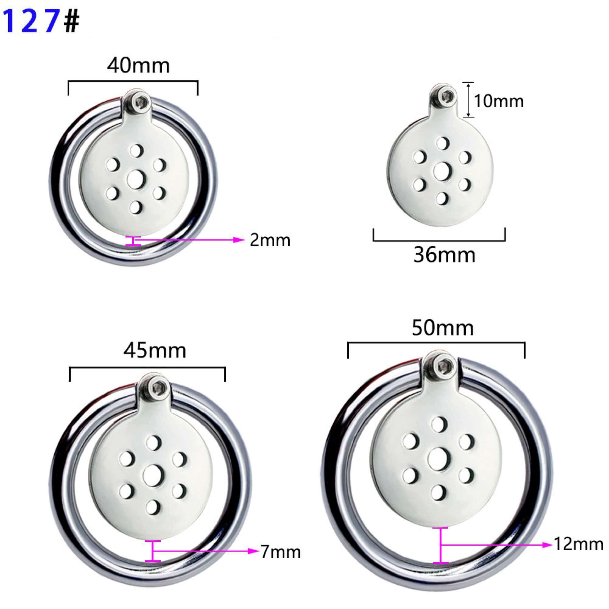 Flat Chastity Device CC104 - Image 8