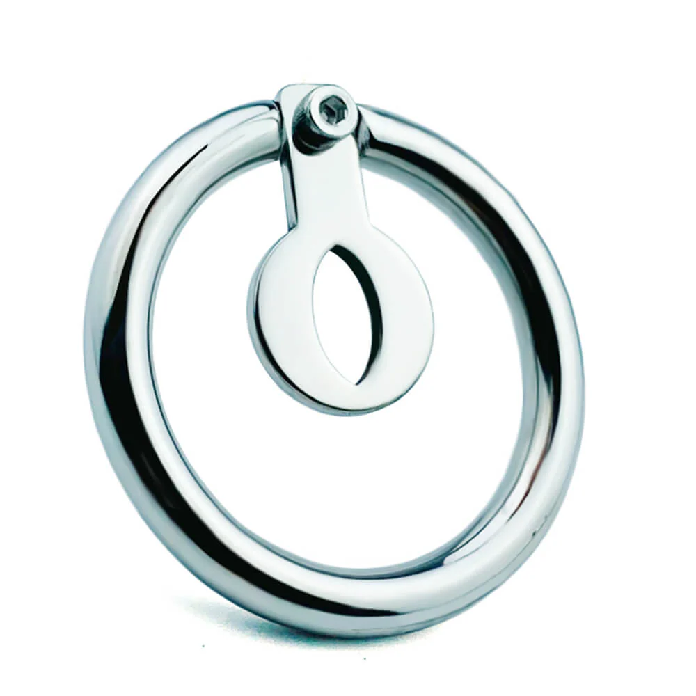 Flat Cock Cage Reverse Stimulation Short Chastity Device Whit Belt - Image 4