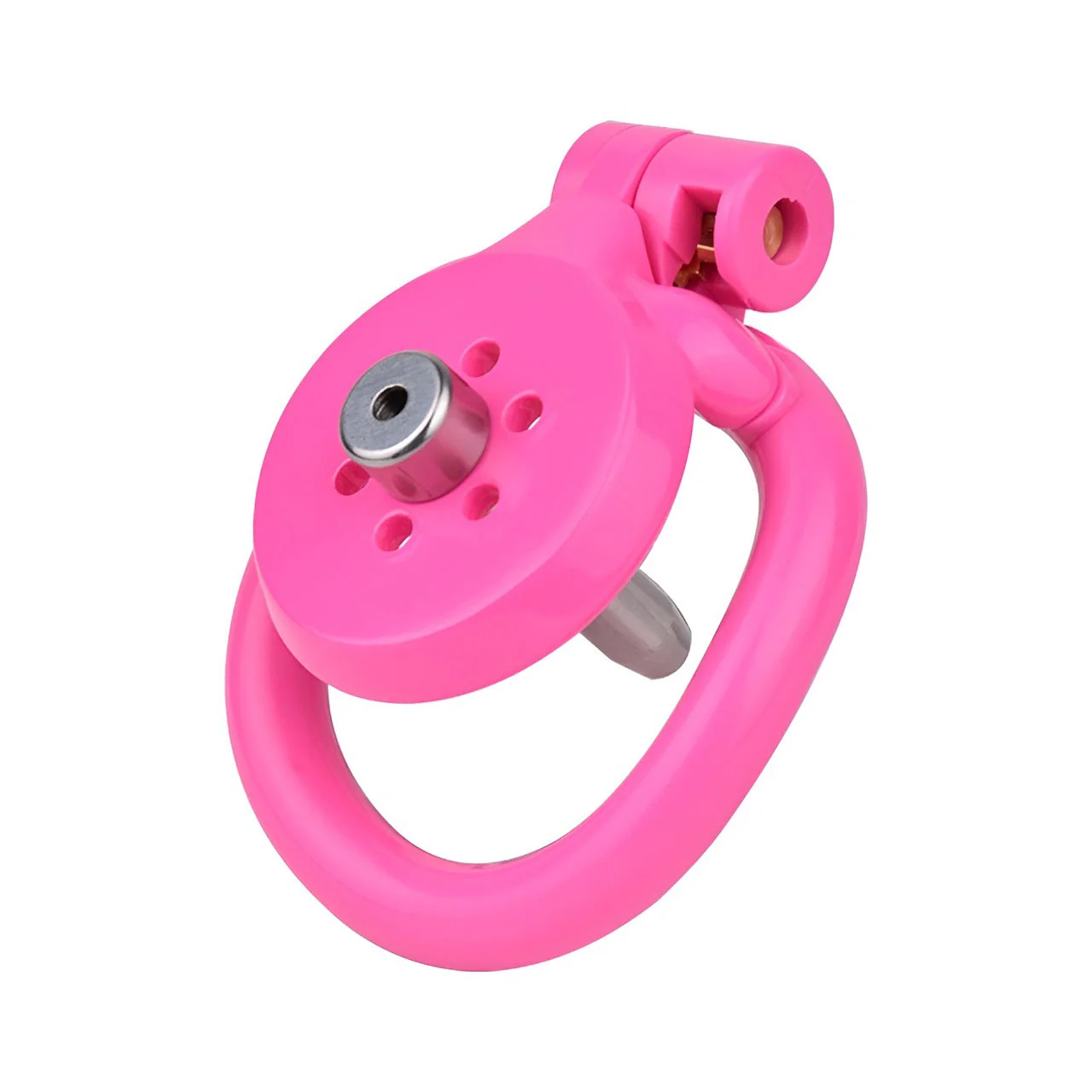 Flat Pink Cock Cage with Urethral - Image 3
