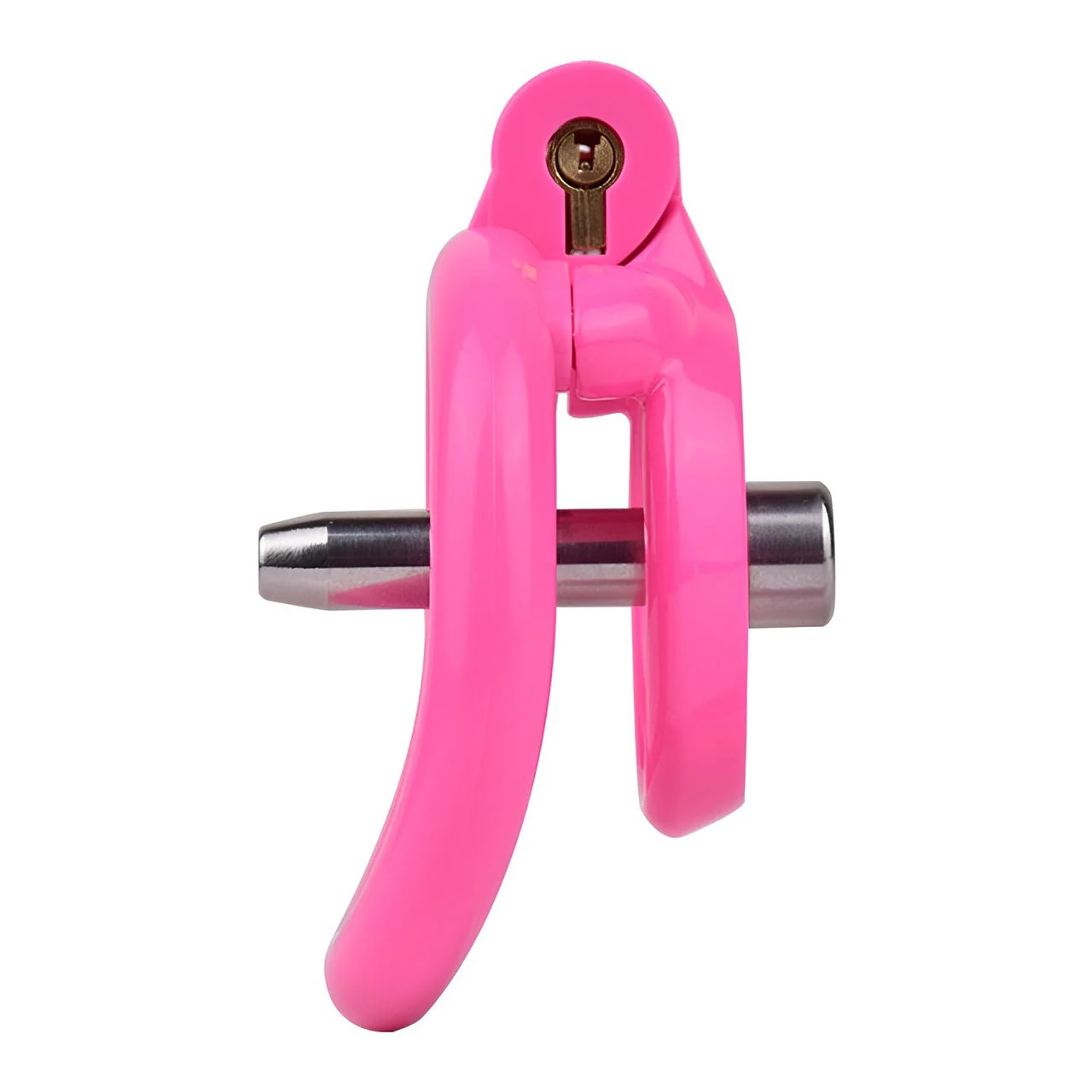 Flat Pink Cock Cage with Urethral - Image 7