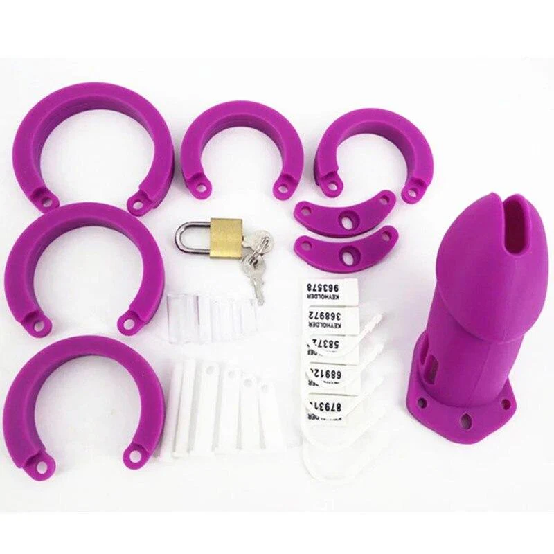 Silicone Chastity Cage Soft & Strict - Image 3