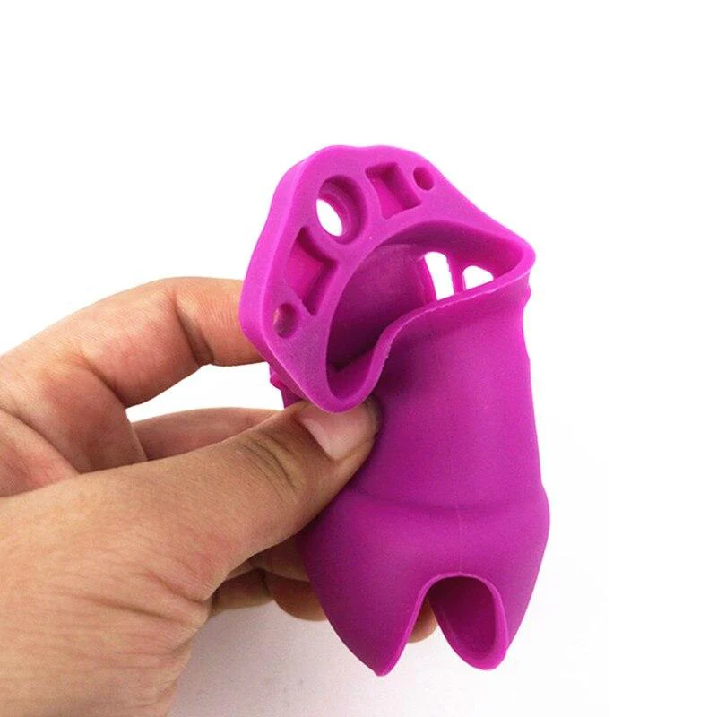 Silicone Chastity Cage Soft & Strict - Image 4