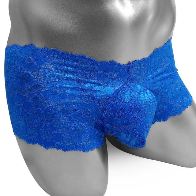 Floral Lace Pouch Panties