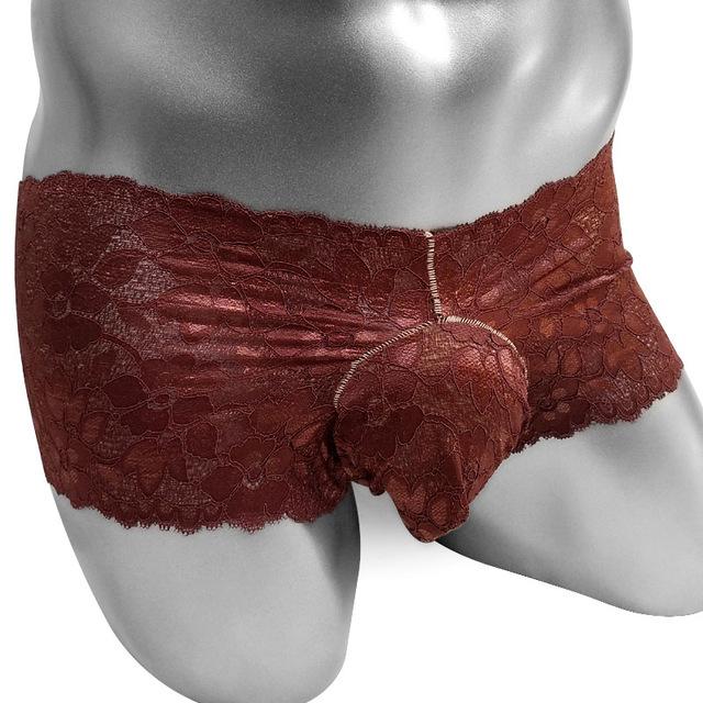 Floral Lace Pouch Panties - Image 5