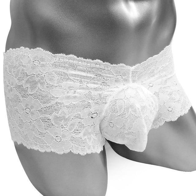 Floral Lace Pouch Panties - Image 6