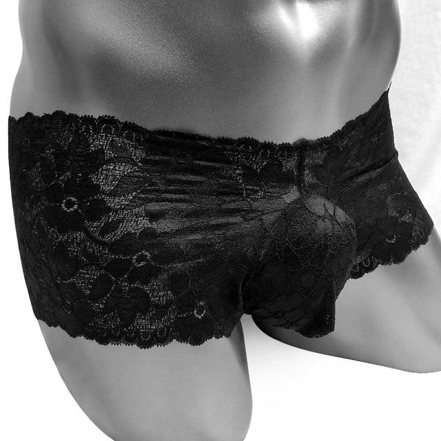 Floral Lace Pouch Panties - Image 7