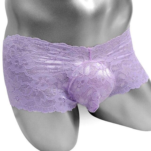 Floral Lace Pouch Panties - Image 8
