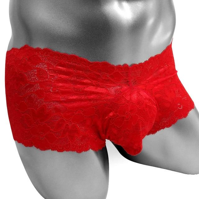 Floral Lace Pouch Panties - Image 9