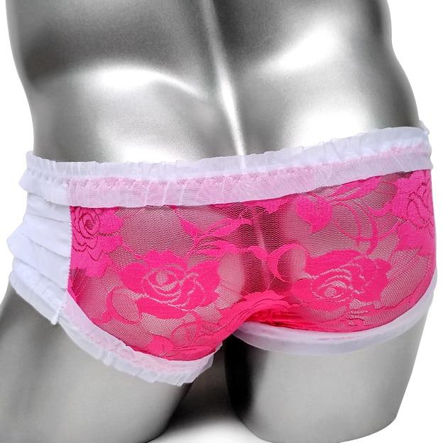 Floral Lace Ruffled Panties - Image 3