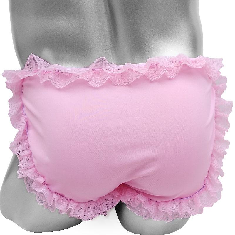 "Sissy Camille" Floral Ruffle Lace Panties - Image 3
