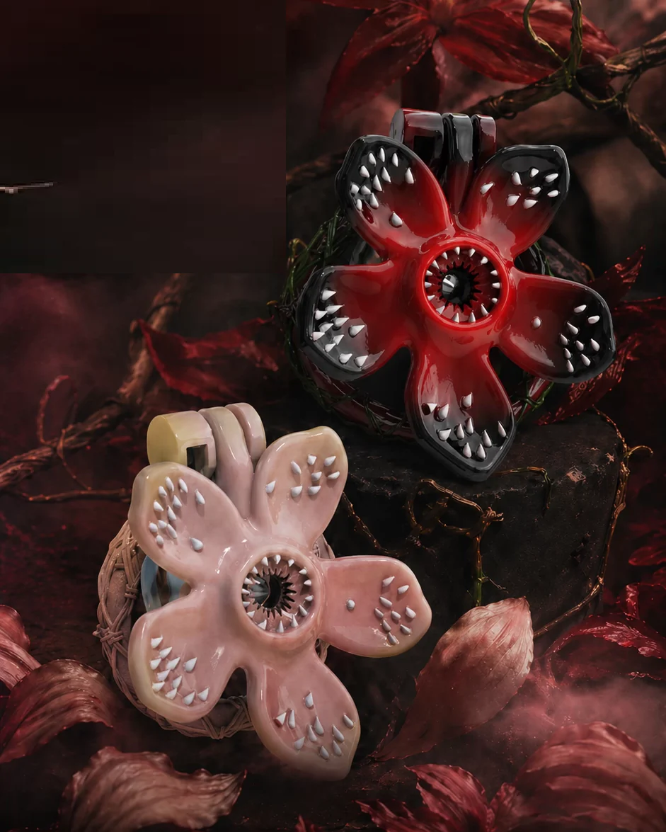Flower Blooming Chastity Cage - Image 19