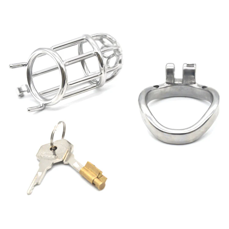 CC68 Steel Chastity Cage - Image 2
