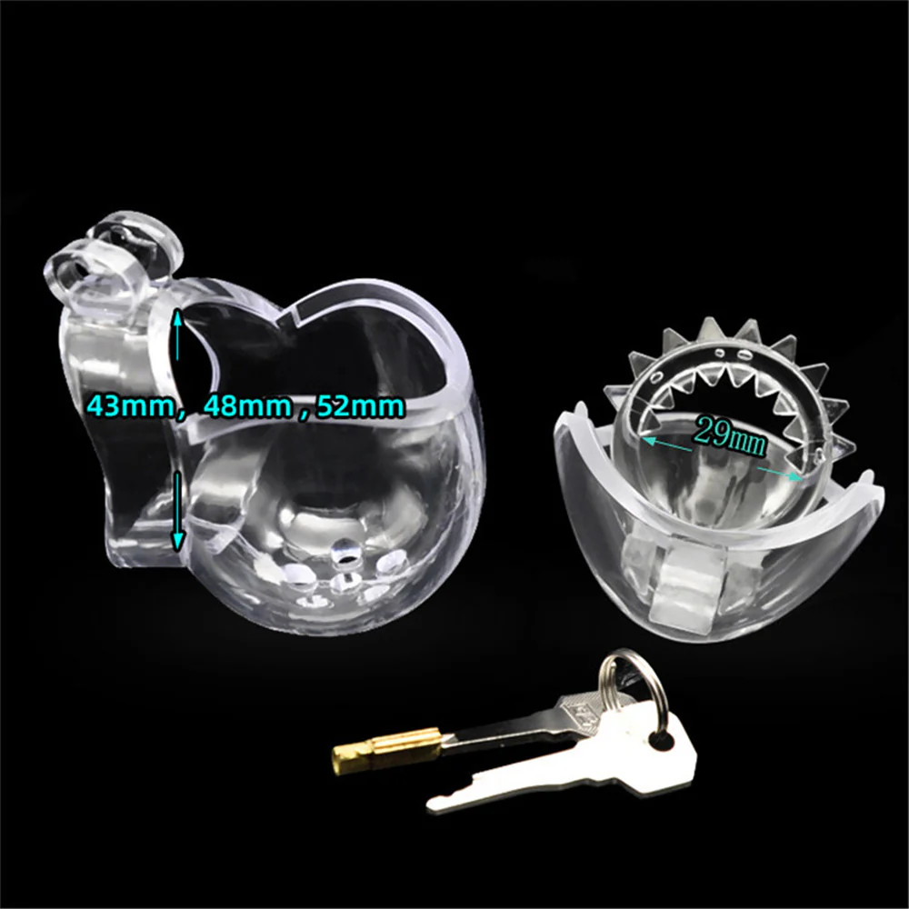 Fully Restraint Egg Shape Male Chastity Device - Image 5