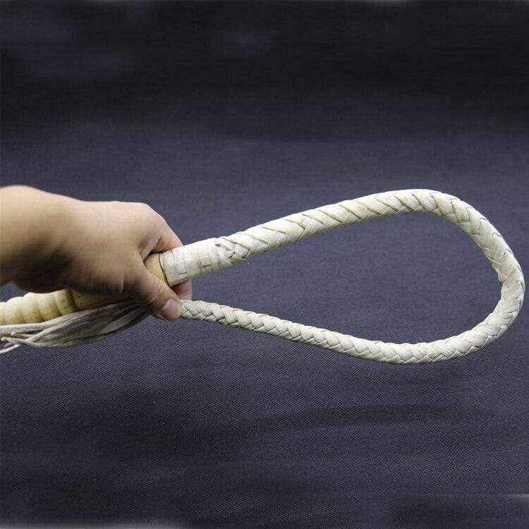 Genuine Cowhide Tassel Whip - Image 4