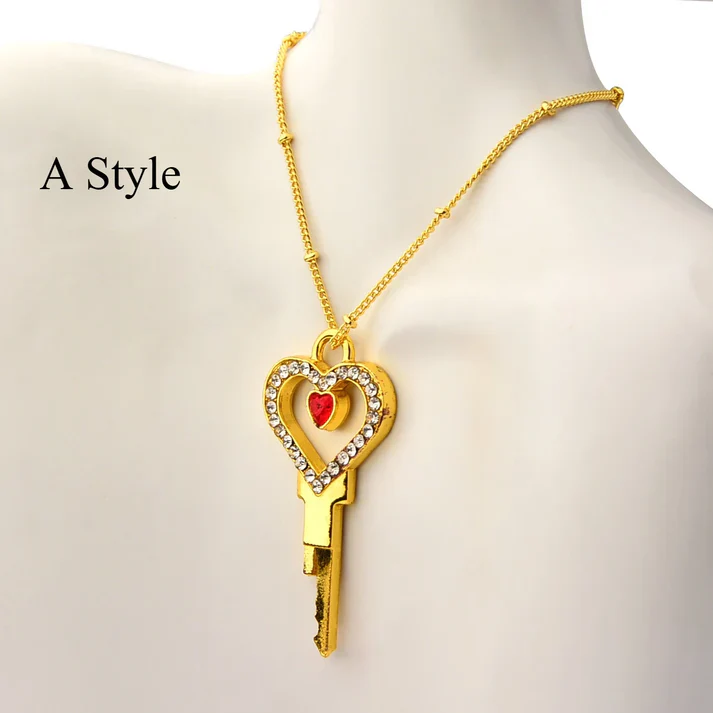 Golden Chastity Key Necklace - Image 6