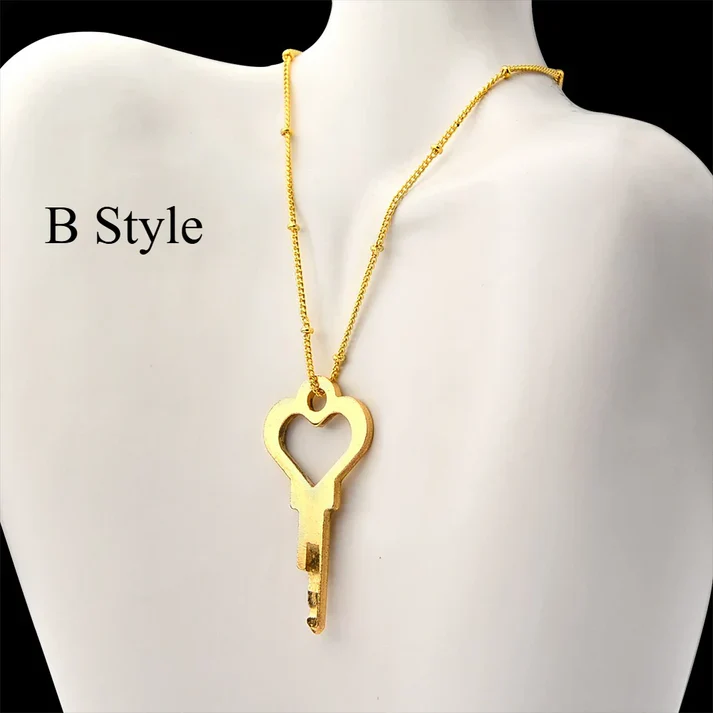 Golden Chastity Key Necklace - Image 7