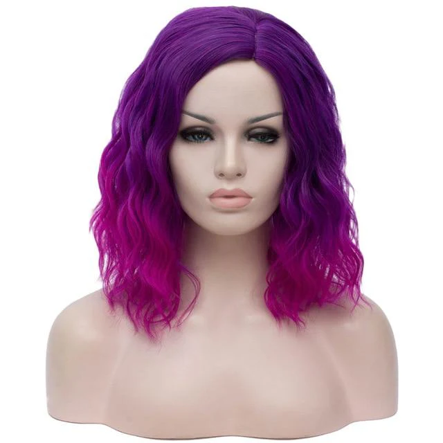 Gradient Short Wavy Wig - Image 3