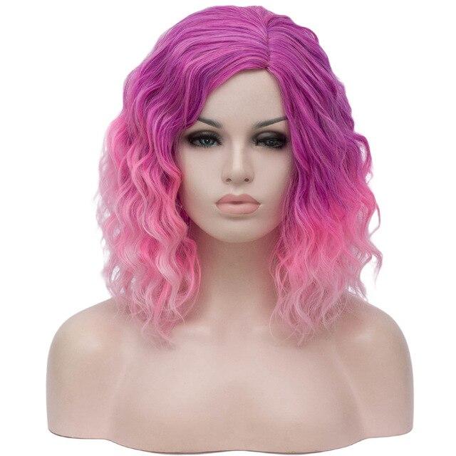 Gradient Short Wavy Wig - Image 5