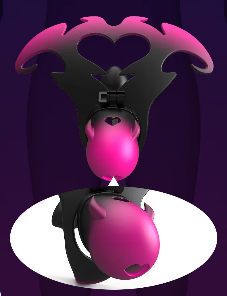 Heart of the Devil Chastity Belt - Image 4