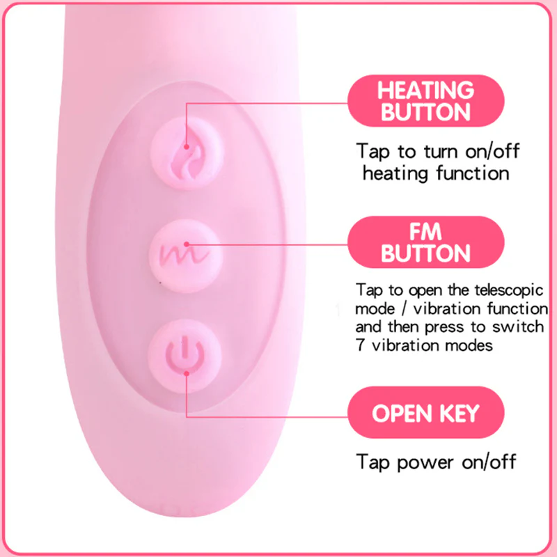 Heating Vibrator for Women G Spot Big Dildo - Image 4