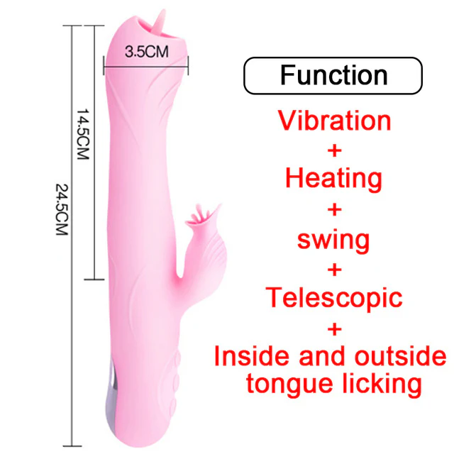 Heating Vibrator for Women G Spot Big Dildo - Image 6