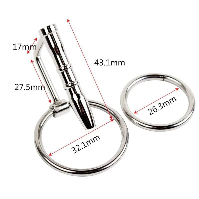 Hollow Stainless Steel Penis Plug - Image 6