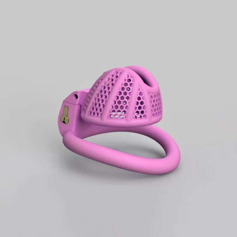 Honeycomb Mini Male Chastity Penis Device - Image 2
