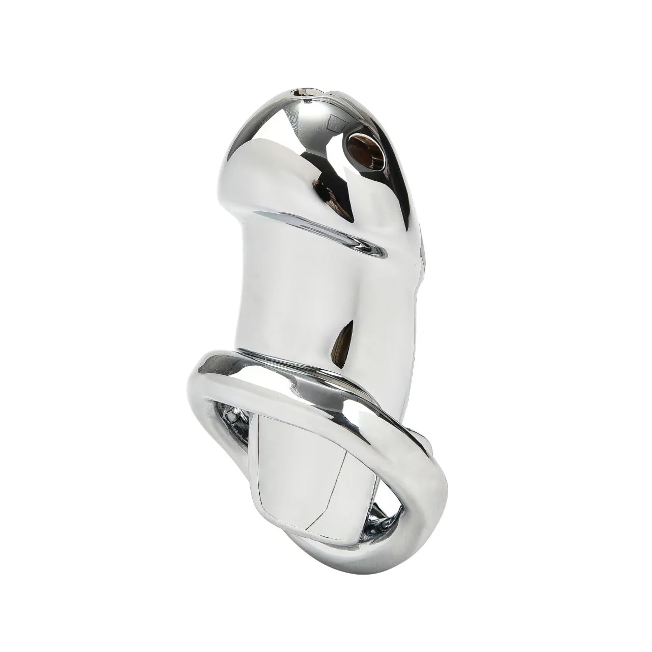 HT Aviation Head Steel Chastity Cage - Image 4