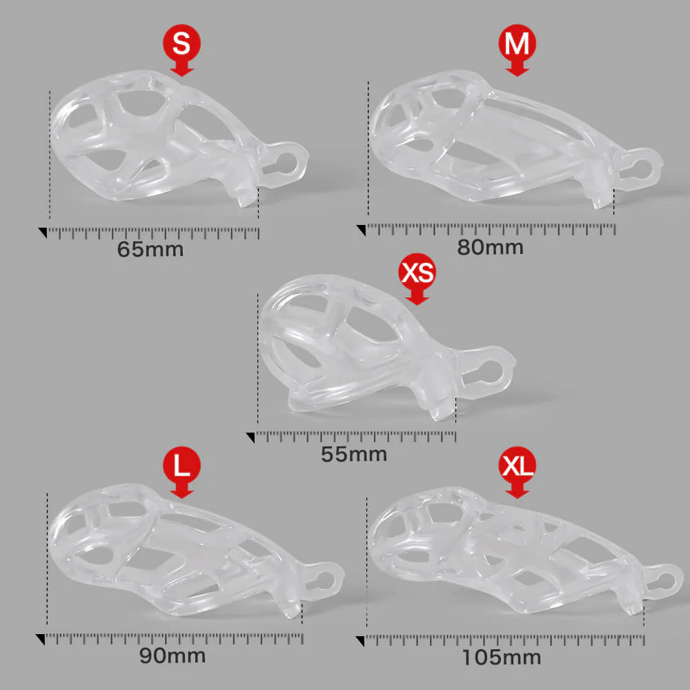 Ice Vision Desigh Clear Cobra Chastity Cage - Image 11