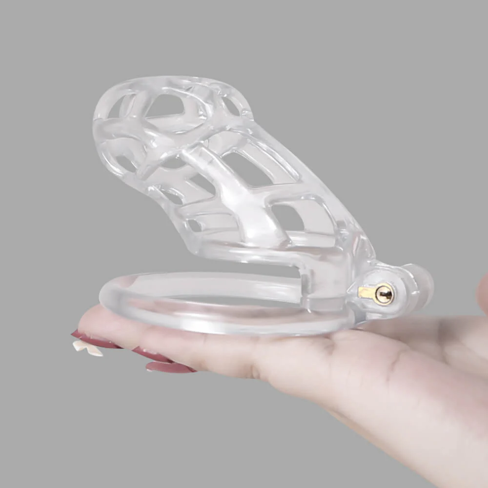 Ice Vision Desigh Clear Cobra Chastity Cage - Image 3