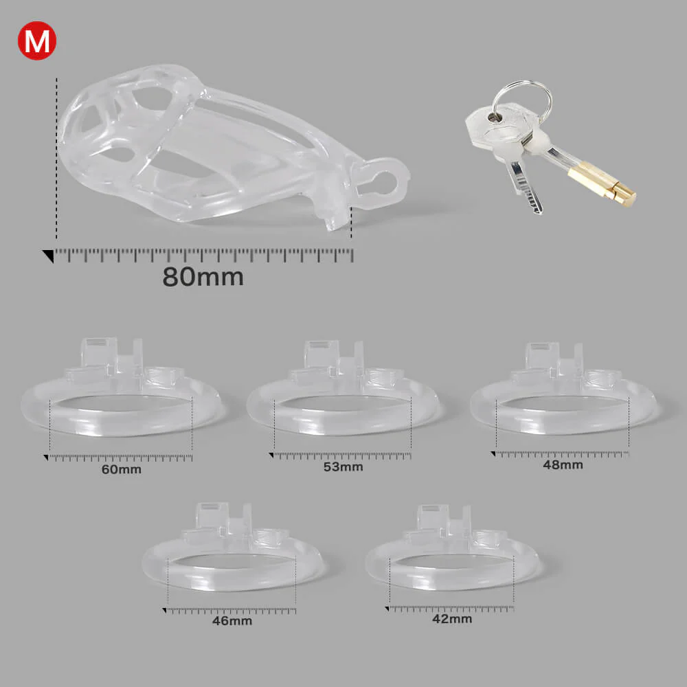 Ice Vision Desigh Clear Cobra Chastity Cage - Image 9