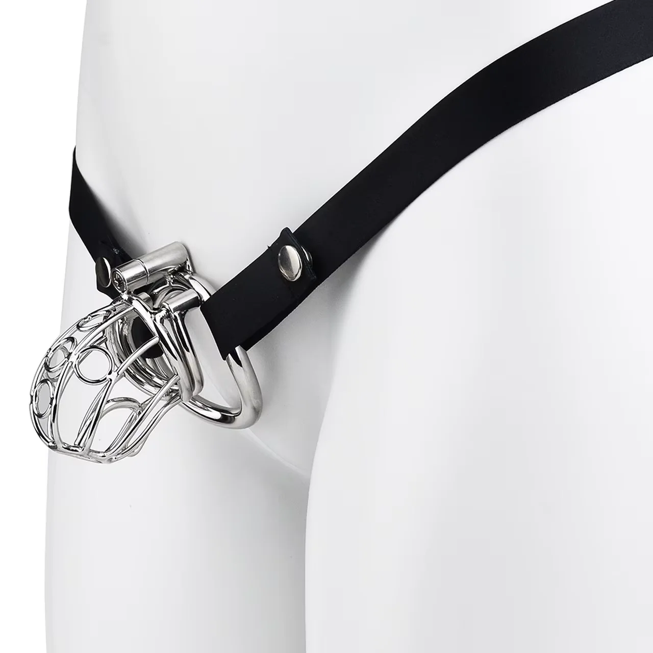 Integrated PA Steel Chastity Cage - Image 14