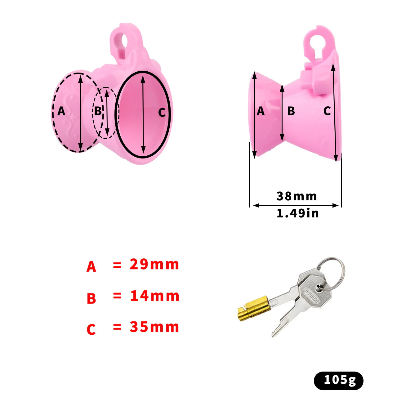 Inverted Chastity Cage - Image 9