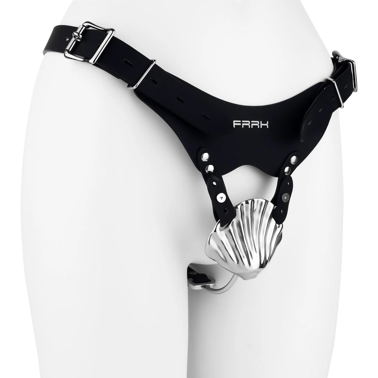Invisible Clam-Style Metal Chastity Belt - Image 10